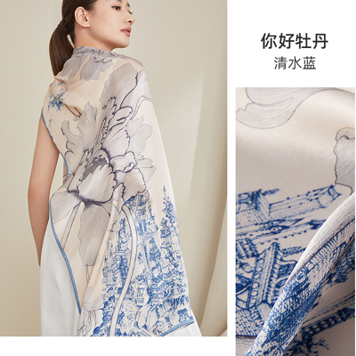 silk shawl